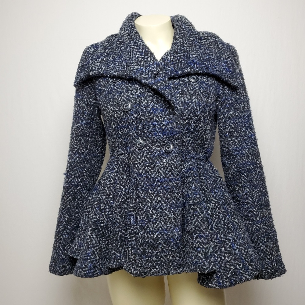 Free People Double Breasted Jacket Size 2